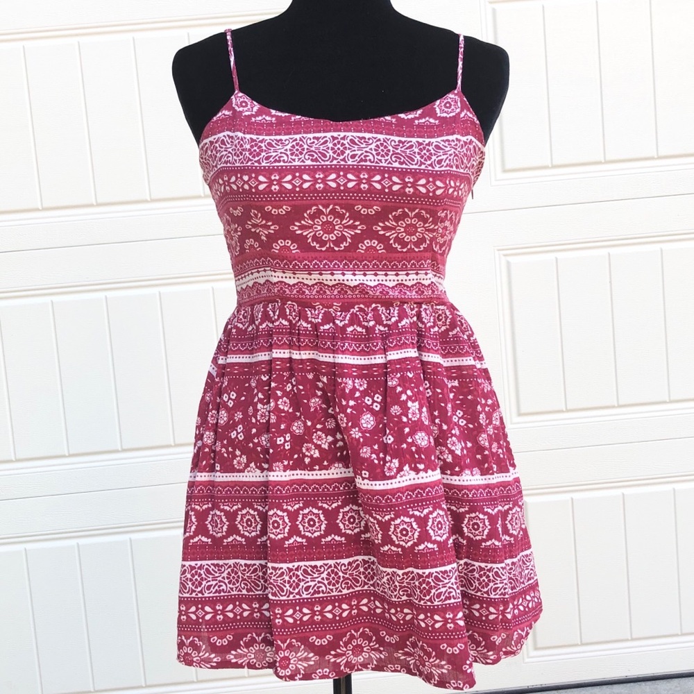 Floral short dress